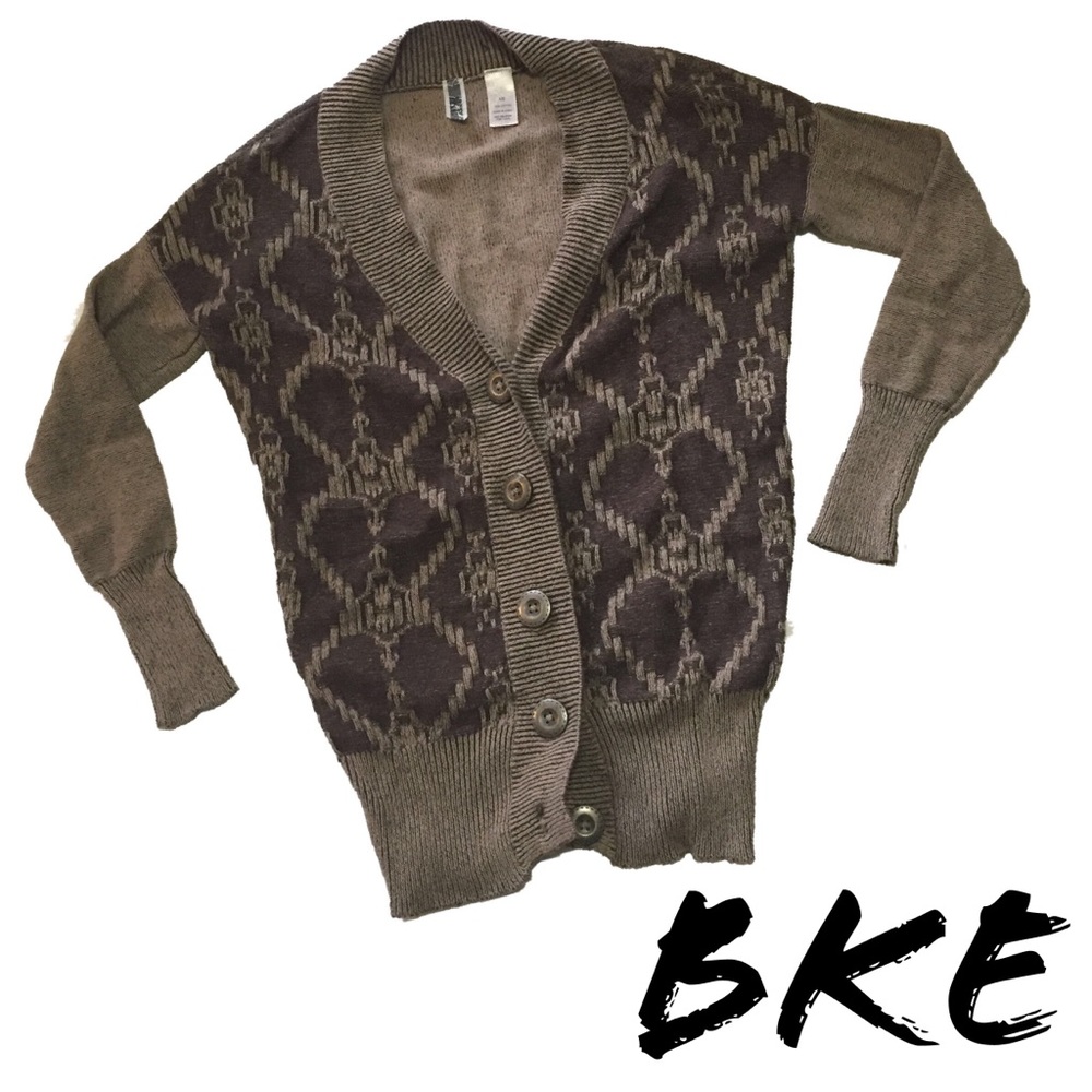 BKE Brown Boyfriend Sweater - #152